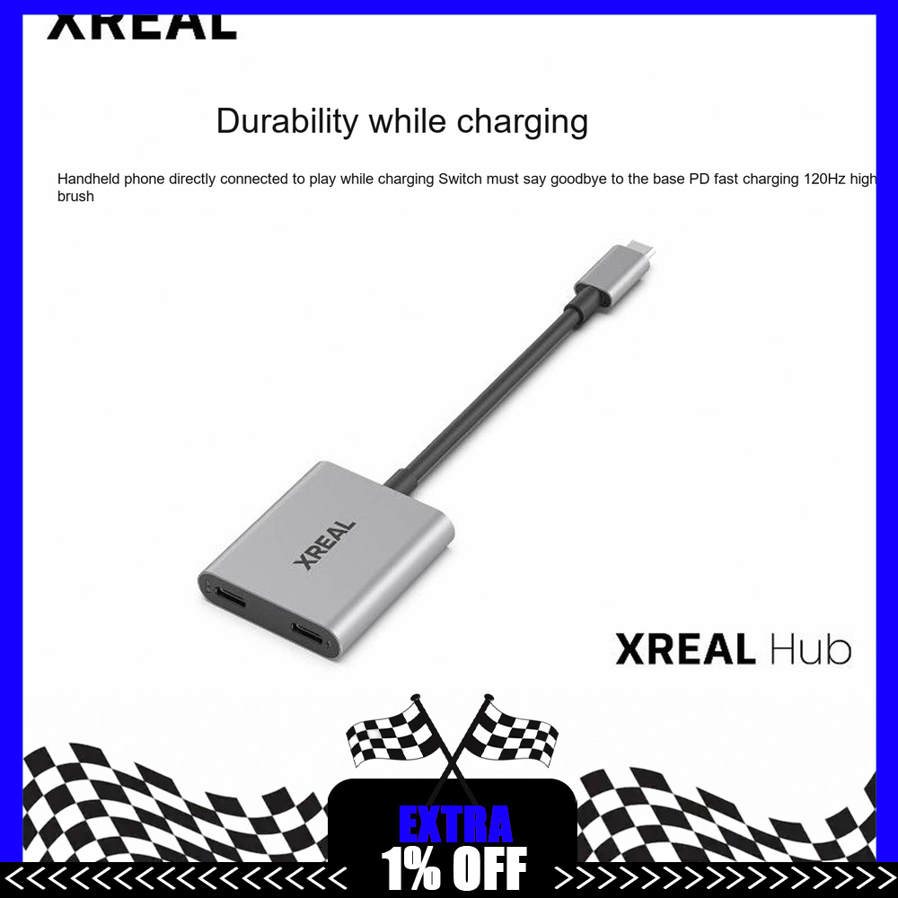 Gaming Console Rog Ally - XREAL Hub USB-C Adapter for AR