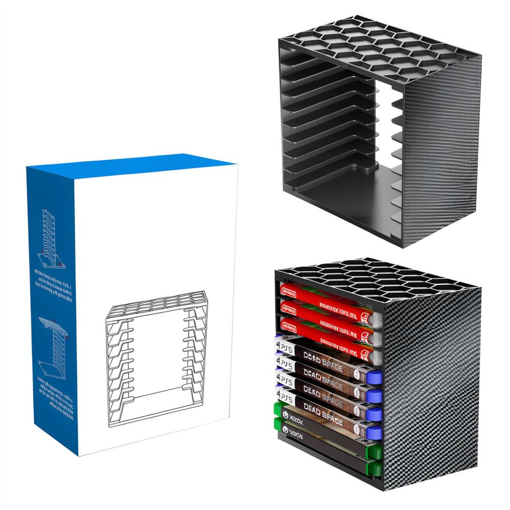 Game Card Storage Tower For Fo - Gaming Console Display Case review and price