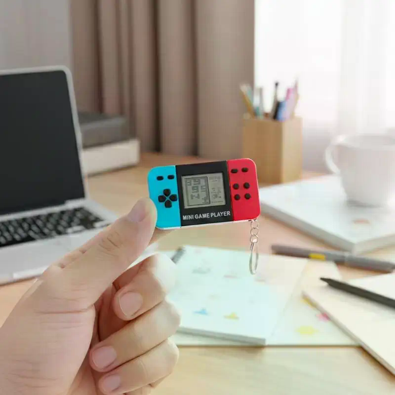 Electronic  Keychain Mini Hand - Gaming Console Keychain review and price