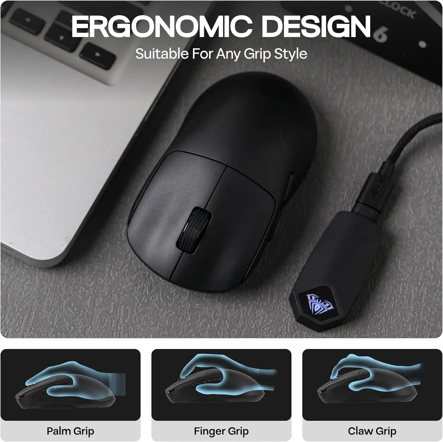 AULA SC800 Gaming Mouse USB-C  - Gaming Console Buttons review and price