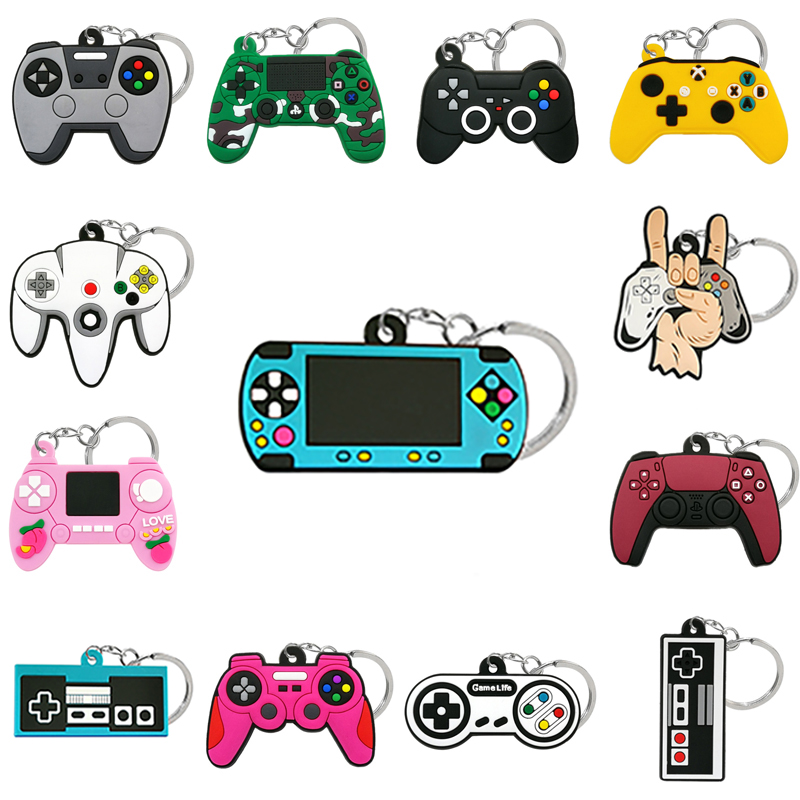 1PCS Fashion New Keychains Ind - Gaming Console Keychain review and price