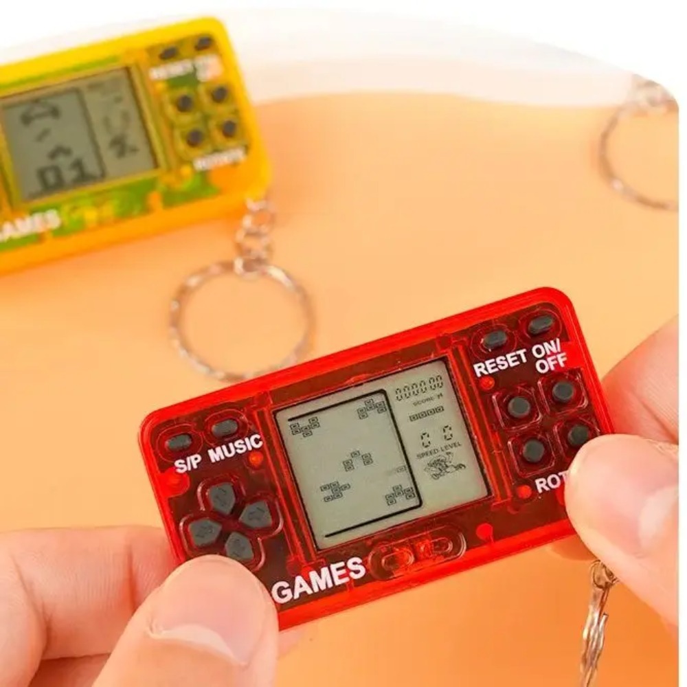 Mini Retro Handheld Game Conso - Gaming Console Keychain review and price