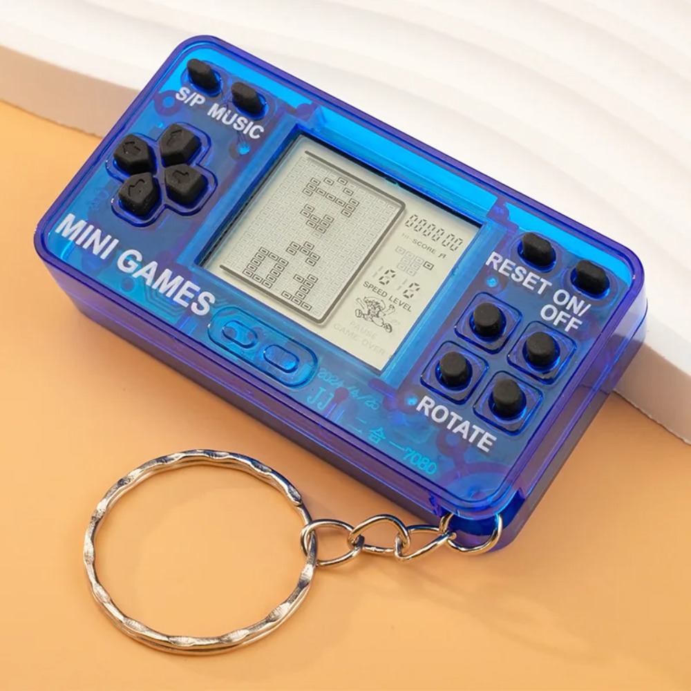 Mini Retro Handheld Game Conso - Gaming Console Keychain review and price