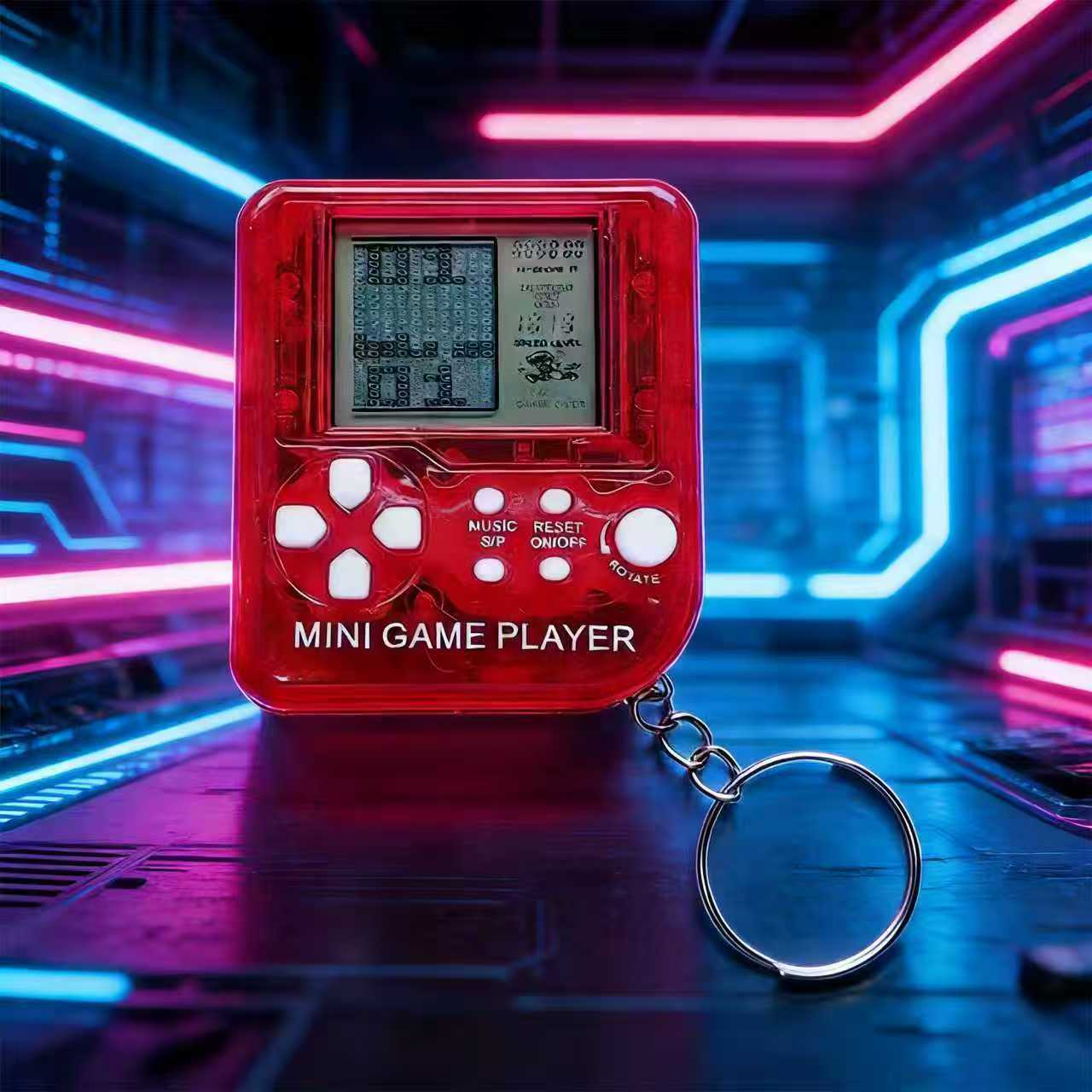 Retro Mini Handheld Game Conso - Gaming Console Keychain review and price