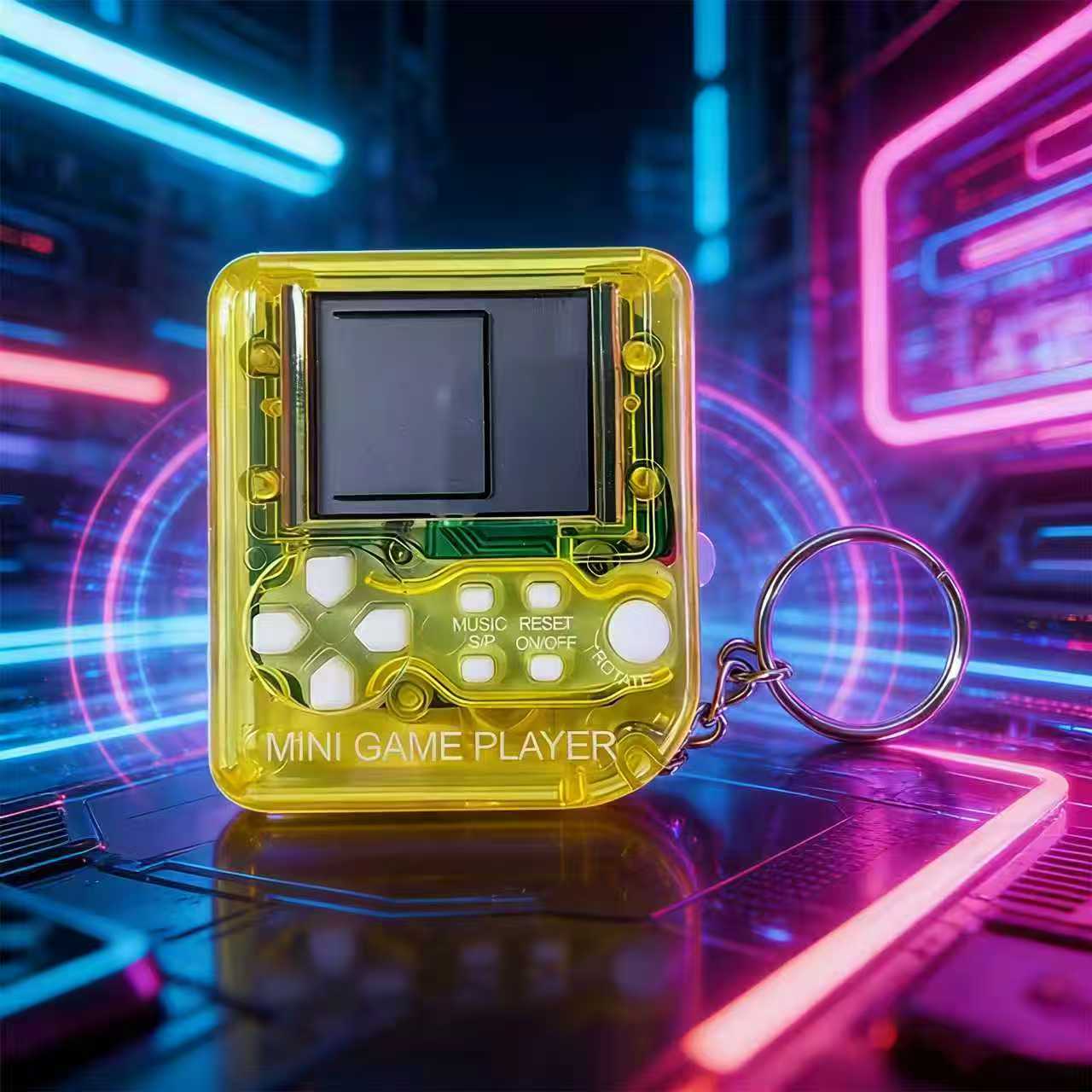 Retro Mini Handheld Game Conso - Gaming Console Keychain review and price