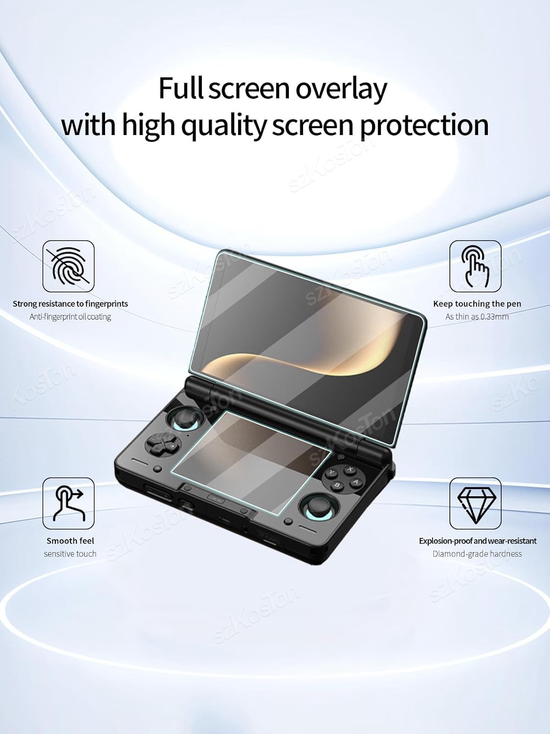 2in1 For AYN THOR Flip Dual Sc - Gaming Console Buttons review and price
