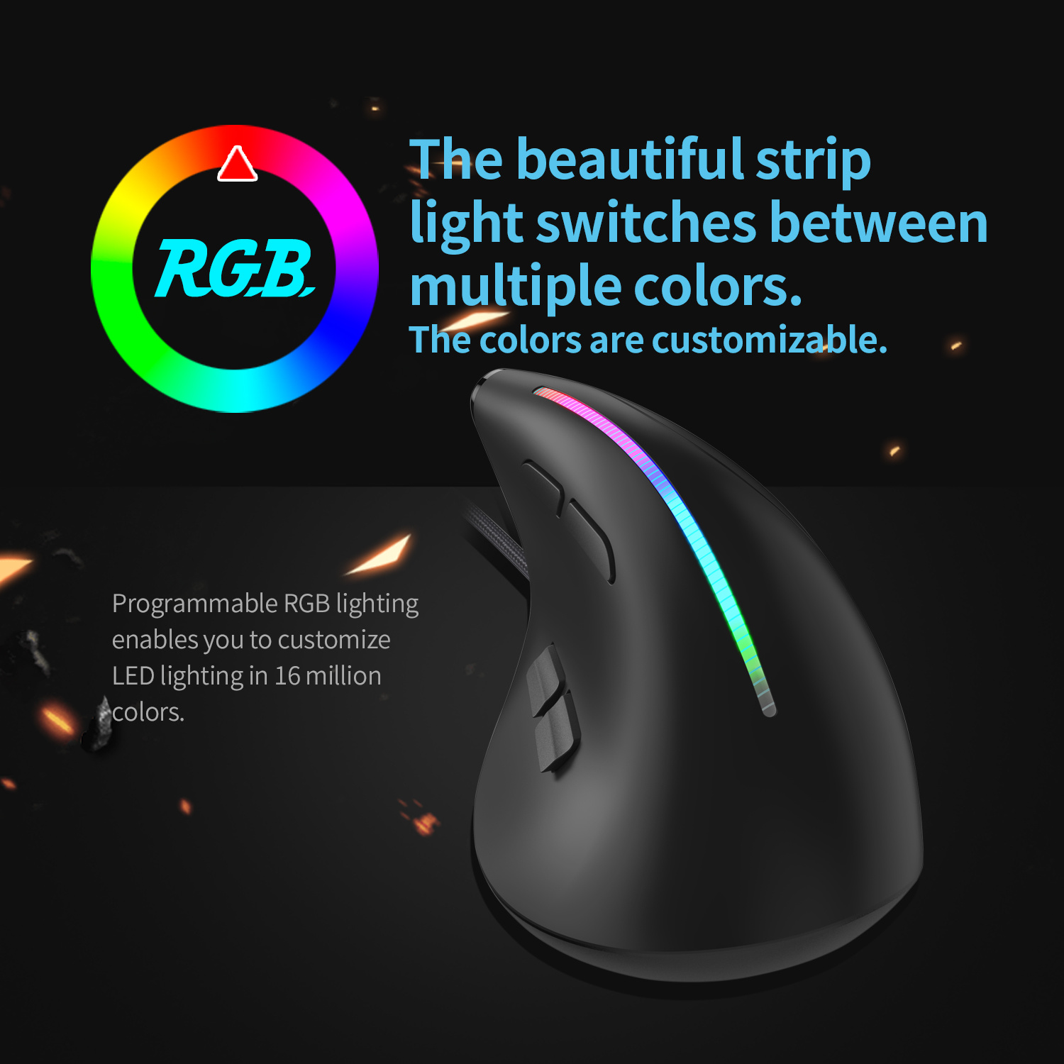 JOMAA Wired Gaming Mouse RGB V - Gaming Console Buttons review and price