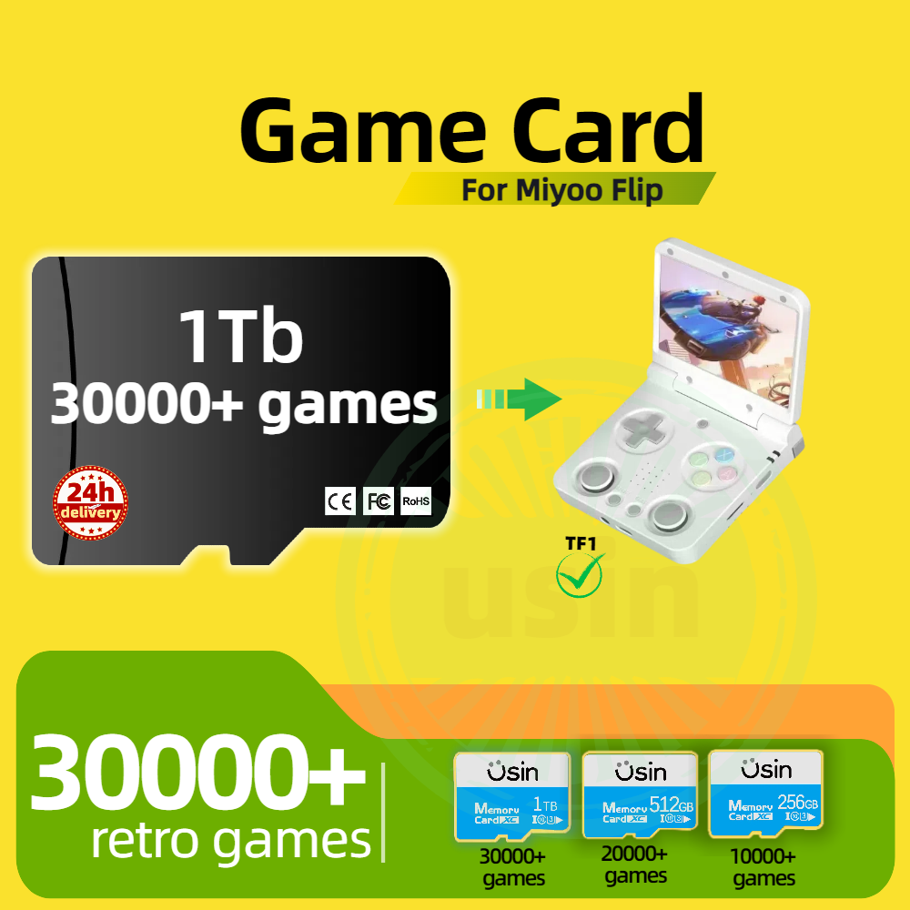 Game Card For Miyoo Flip 30000 - Gaming Console Latest review and price