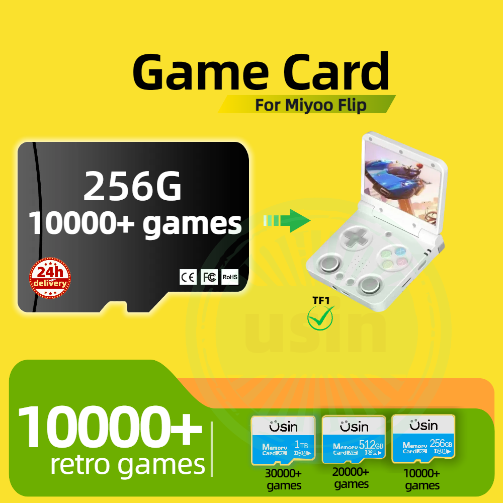Game Card For Miyoo Flip 30000 - Gaming Console Latest review and price