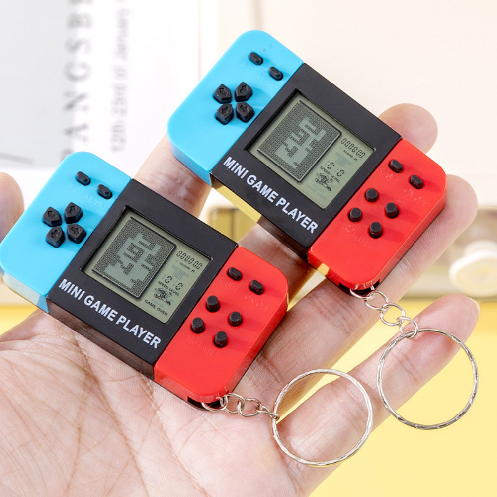 Classic Tetris Handheld Game C - Gaming Console Keychain review and price