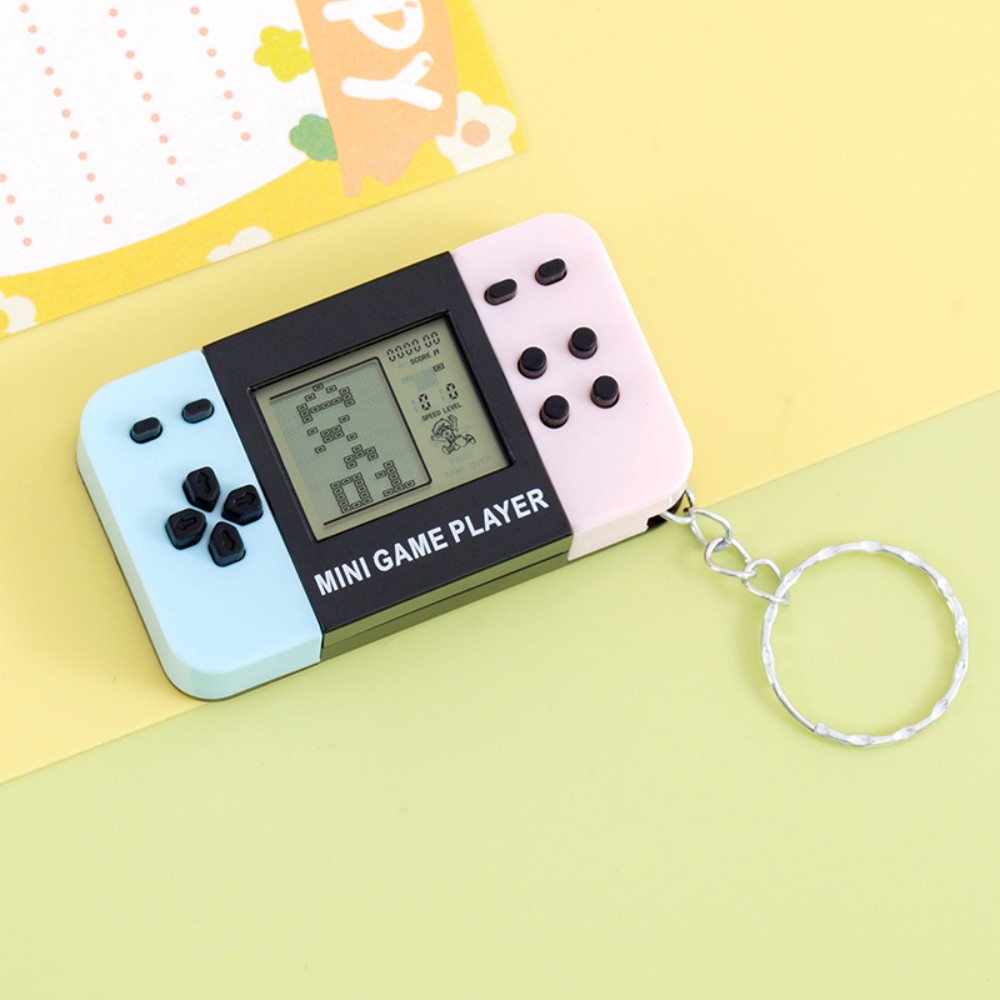 Classic Tetris Handheld Game C - Gaming Console Keychain review and price