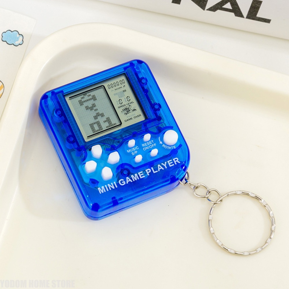 Classic Nostalgic Tetris Handh - Gaming Console Keychain review and price