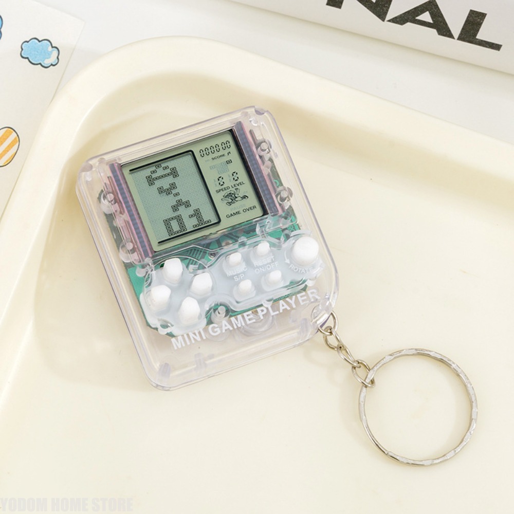 Classic Nostalgic Tetris Handh - Gaming Console Keychain review and price