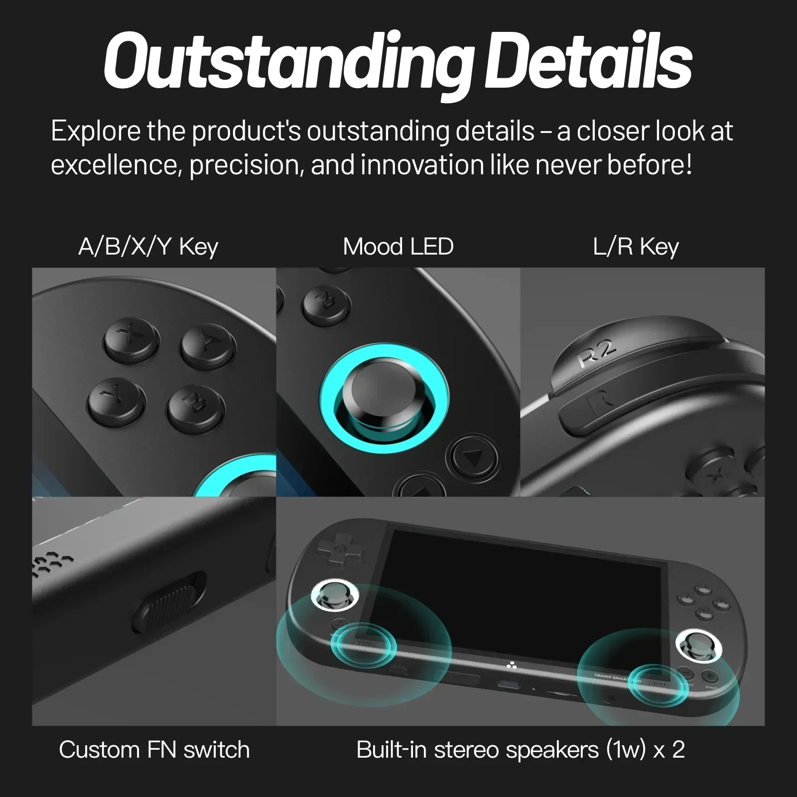 AMPOWN Trimui Smart Pro Consol - Gaming Console Under 5000 review and price