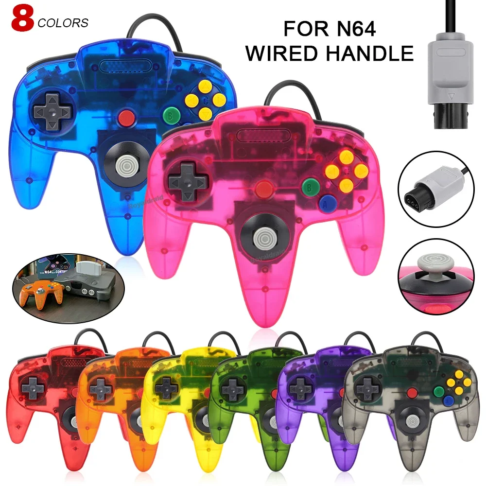 NEW Wired Gamepad for N64 Cons - Gaming Console Latest review and price
